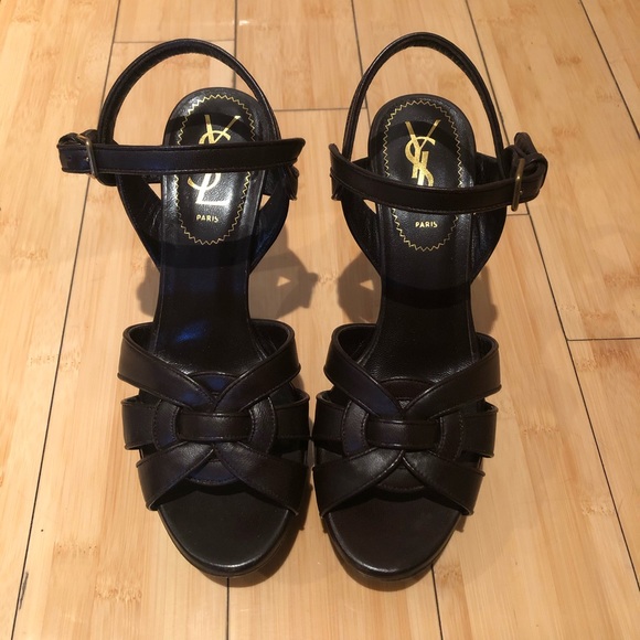 Saint Laurent Shoes - AUTHENTIC!! YSL Tribute Platform Sandals